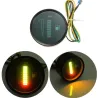 10 LED 12V - capteur de niveau de carburant moto / caromètre - alliage d'aluminium